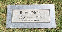 Warden Robert W. Dick 