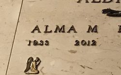 Alma Mae <I>Jennings</I> Aldrich 