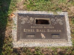 Ethel Elvira <I>Ball</I> Basham 