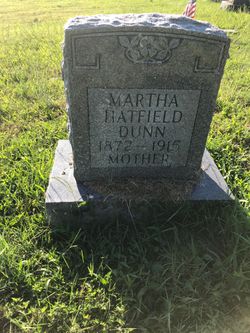 Martha J. <I>Hatfield</I> Dunn 