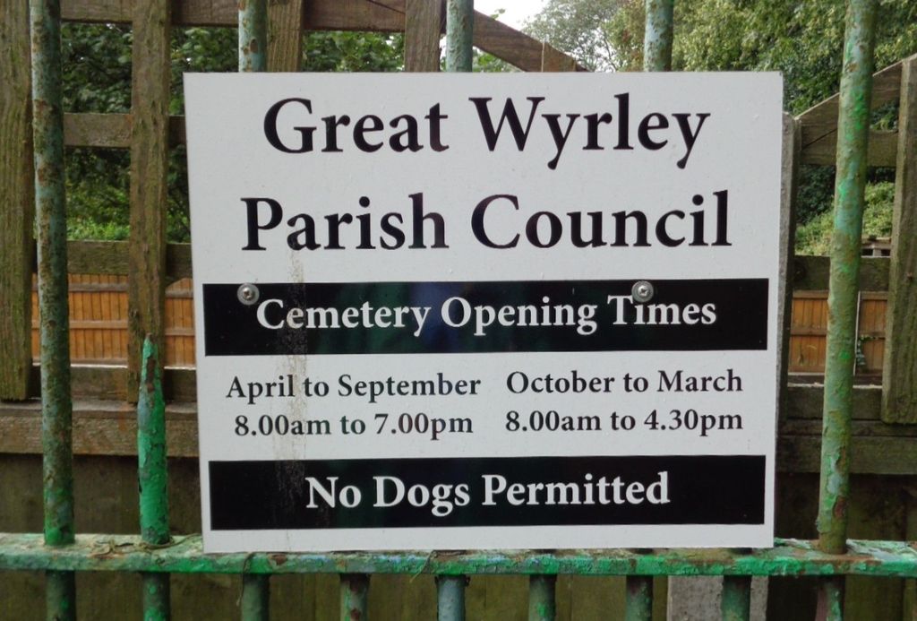 Great Wyrley Cemetery