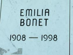 Emilia <I>Ferrer</I> Bonet 