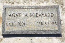 Agatha Mary <I>Graham</I> Bayard 
