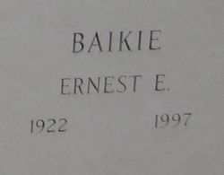 Ernest Edward Baikie 