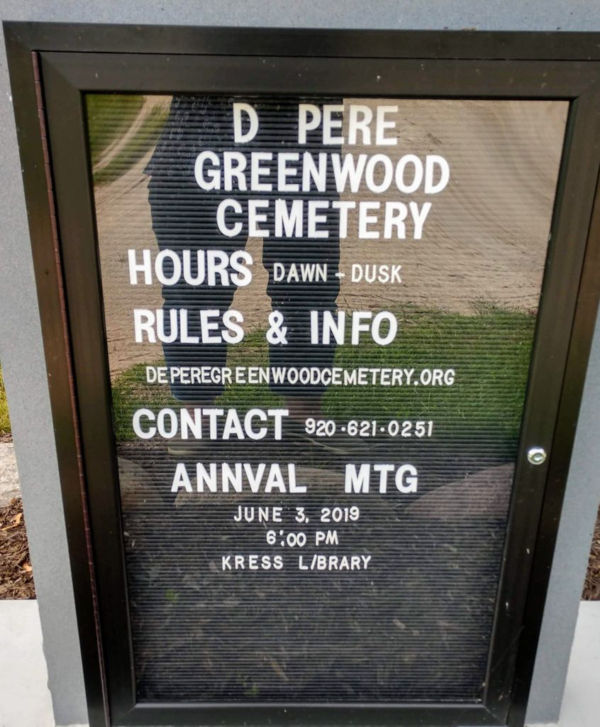 De Pere Greenwood Cemetery