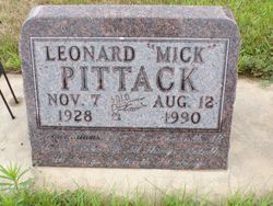 Leonard “Mick” Pittack 