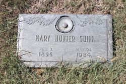 Mary Alice <I>Hunter</I> Guinn 