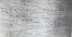 Fanny M Carpenter 