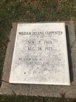 William Delana Carpenter 