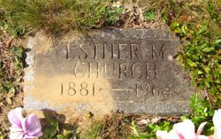 Esther Martha <I>Tabbutt Tibbetts</I> Church 