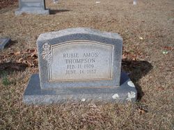Rubie <I>Amos</I> Thompson 