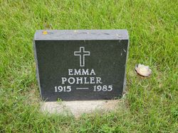 Emma <I>Phillips</I> Pohler 