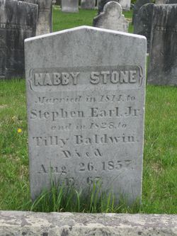 Nabby <I>Stone</I> Earl Baldwin 