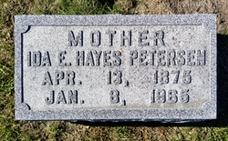 Ida Eladora <I>Hayes</I> Petersen 