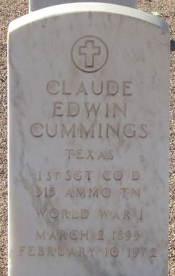 Claude Edwin Cummings 