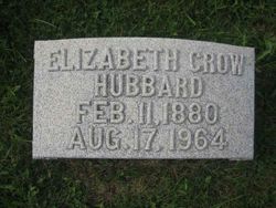 Elizabeth <I>Crow</I> Hubbard 