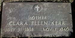 Clara Ellen <I>Brunk</I> Kerr 