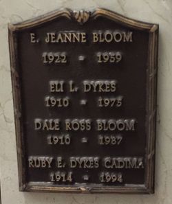 Edith Jean Bloom 