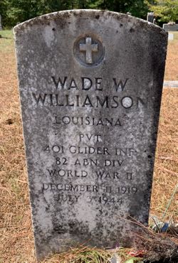 Pvt Wade W Williamson 