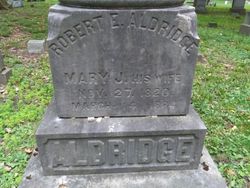 Mary J. <I>Langworthy</I> Aldridge 