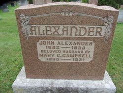 Mary Catherine <I>Campbell</I> Alexander 