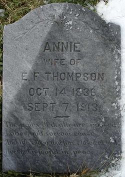 Annette “Annie” <I>Alexander</I> Thompson 