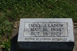 Emily J <I>Millikin</I> Ladow 