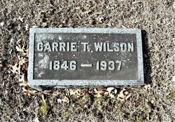 Caroline V. “Carrie” <I>Thornton</I> Wilson 