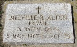 Pvt Melville Roy Alton 
