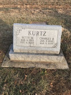 Betty Marie <I>Kauffman</I> Kurtz 