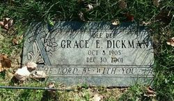 Grace Elizabeth <I>Dumont</I> Dickman 