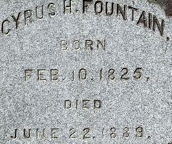 Cyrus Horton Fountain 