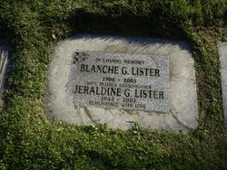 Blanche G. Lister 