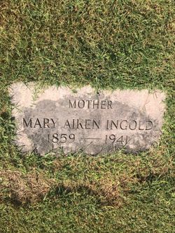 Mary E <I>Aiken</I> Ingold 