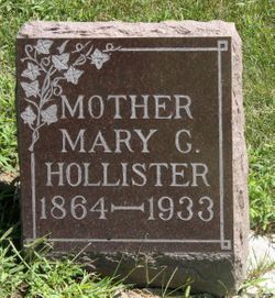 Mary Charlotte <I>Adams</I> Hollister 