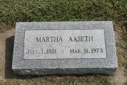 Martha <I>Olson</I> Aaseth 