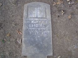 Mary Ann <I>Cotten</I> Sanders 