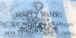 PFC James F. Waters 