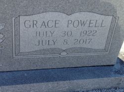 Grace <I>Powell</I> Findley 