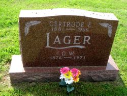 Gertrude E. <I>Barber</I> Lager 