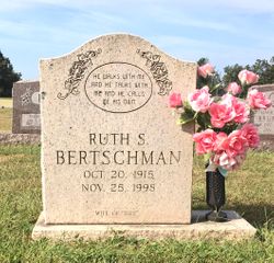 Ruth <I>Sanders</I> Bertschman 