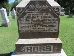 Christena <I>Thomson</I> Ross 