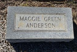 Maggie <I>Green</I> Anderson 