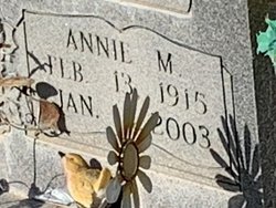 Annie Maye <I>Bradley</I> Thacker 