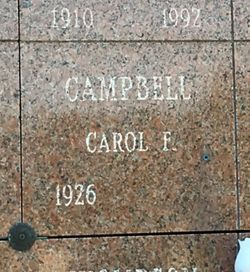 Carol F <I>Brazier</I> Campbell 