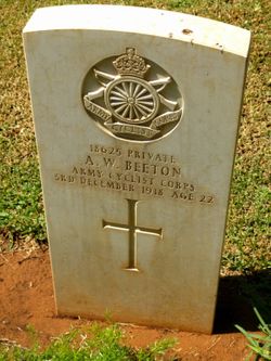Private Alfred Wallace Beeton 