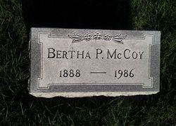 Bertha P. <I>Edson</I> McCoy 