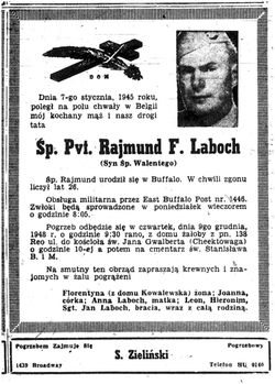 Pvt. Raymond F. Laboch 
