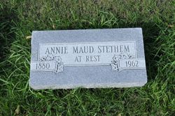 Annie Maud <I>Lamb</I> Stethem 
