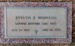 Evelyn E <I>Benedict</I> Brunson 